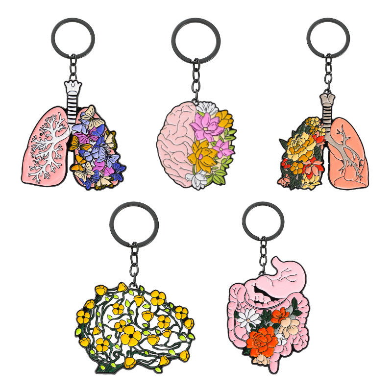 Wholesale Creative Human Organ Keychains ACC-KC-Guangy003
