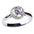 Wholesale  Platinum 50 Points Diamond Ring