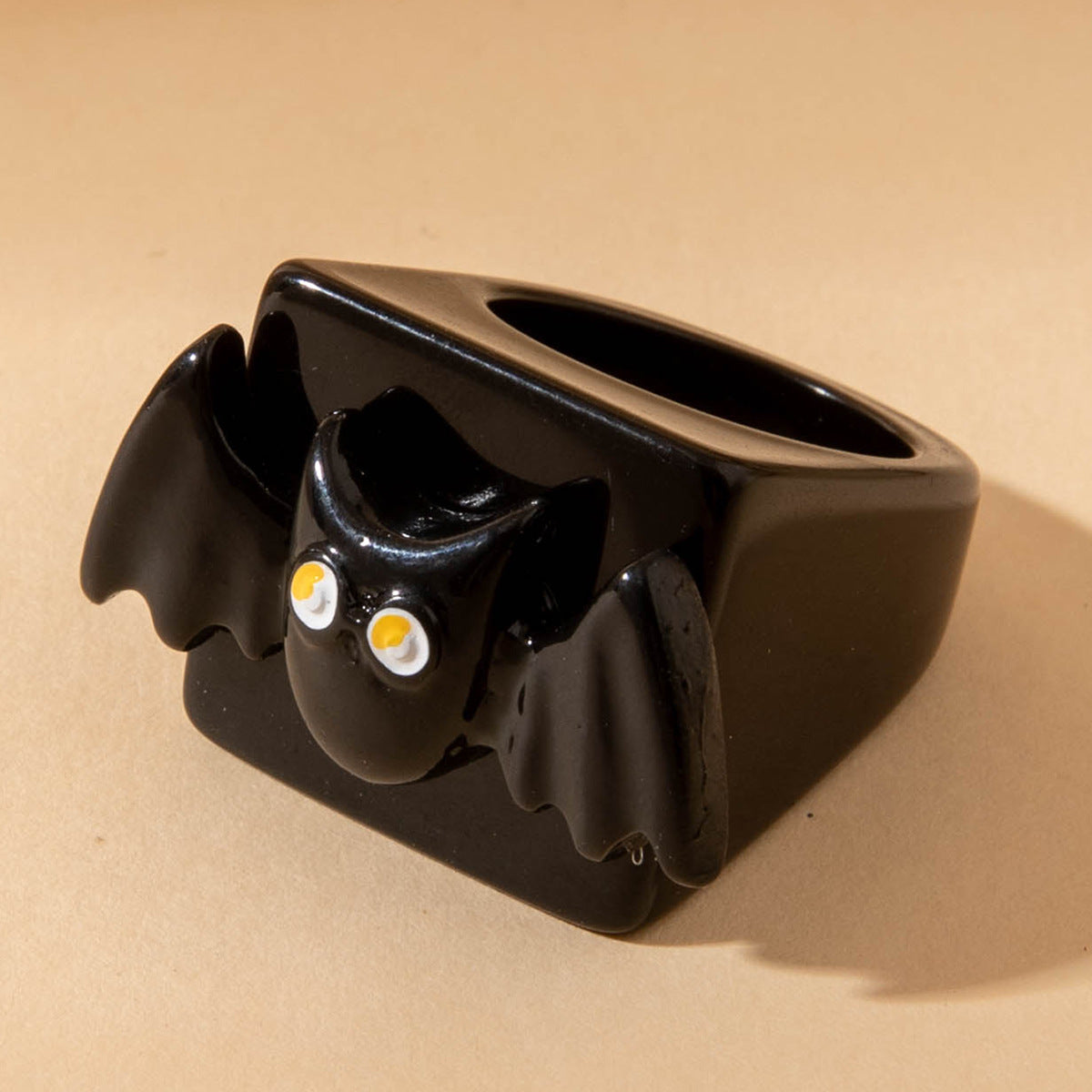 Wholesale  Resin Ghost Pumpkin Ghost Ring