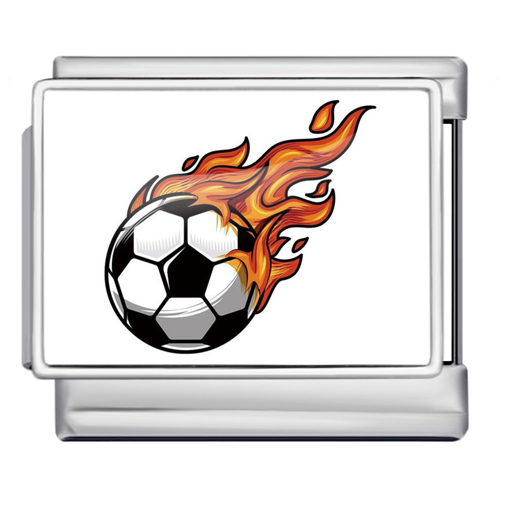 Wholesale  Italian Charm Bracelet 9mm DIY image printingCreative Stainless Steel Composable Bracelet