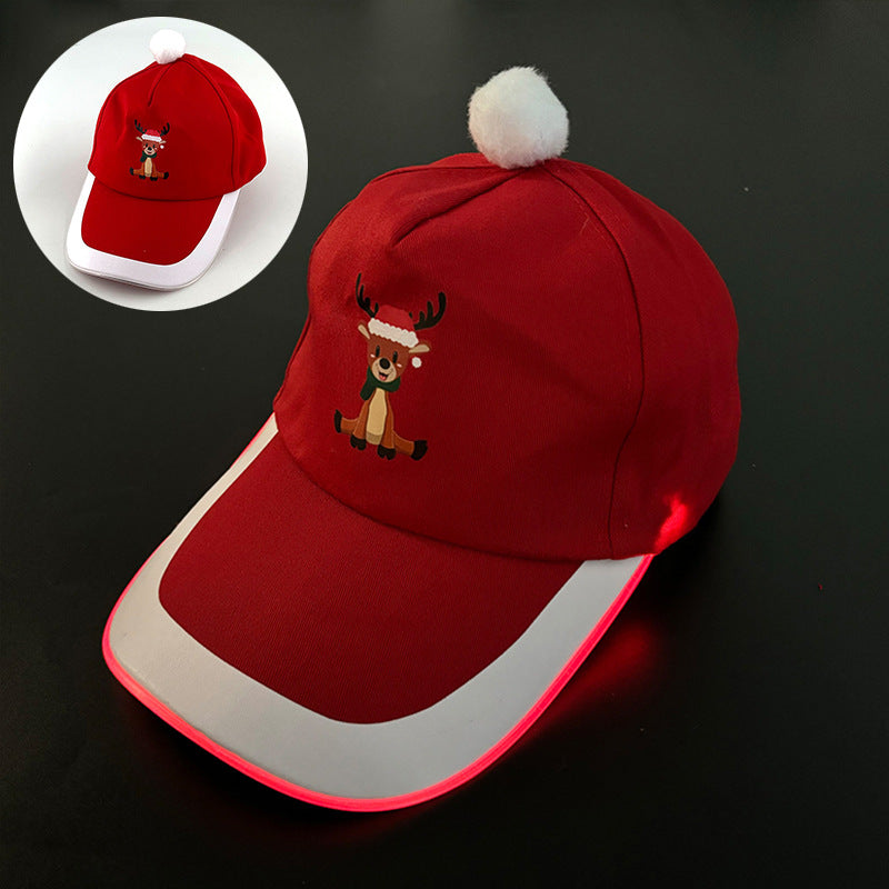 Wholesale   LED baseball cap pumpkin cap