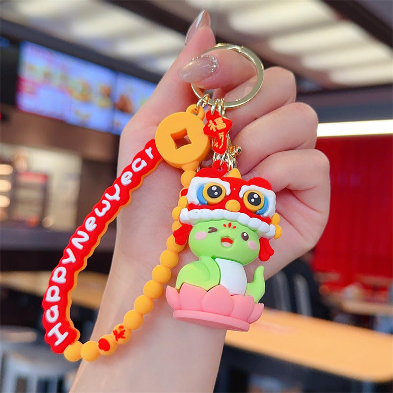 Wholesale Cartoon cute silicone keychain