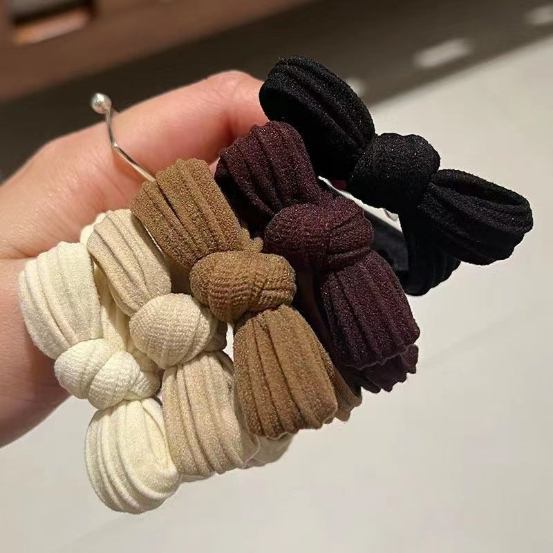 Wholesale 10pcs Bear Headband High Elastic Hair Scrunchies ACC-HS-Huidi014