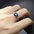 Wholesale Four Prong Sapphire Moissanite Diamond Ring