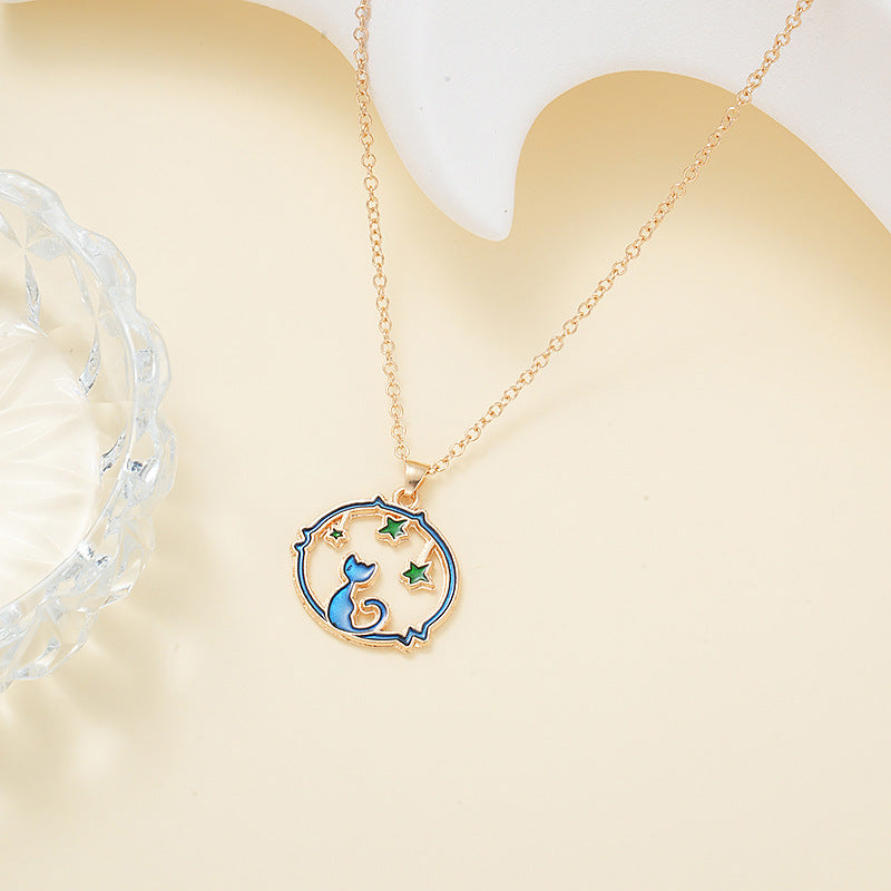 Wholesale Sun Moon Star Pendant Ocean Beach Pearl Necklace