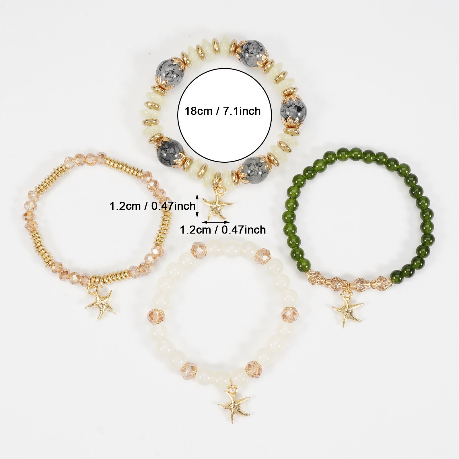 Wholesale Ocean Series Glass Beads