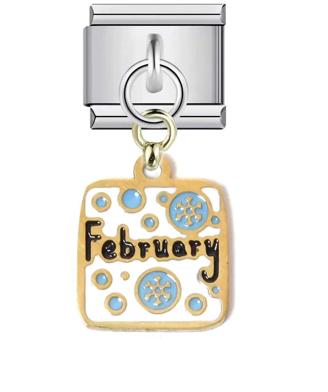 Wholesale Italian Charm Bracelet 9mm DIY Splicing Creative Pattern Pendant Titanium Steel Composable Bracelet