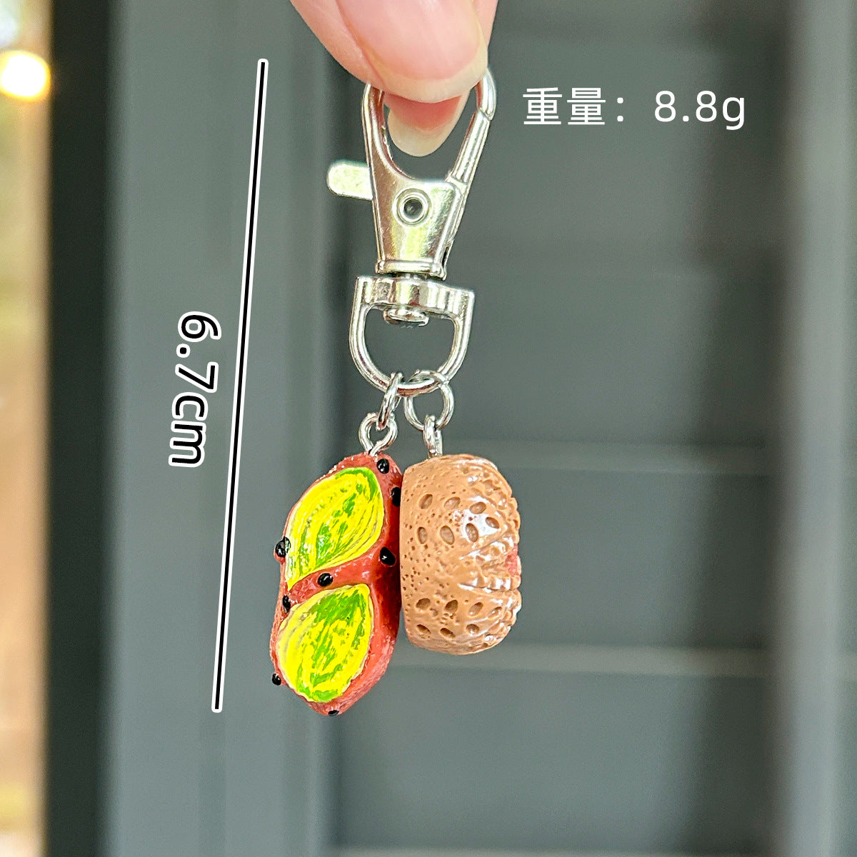 Wholesale Alkaline Bread Keychain