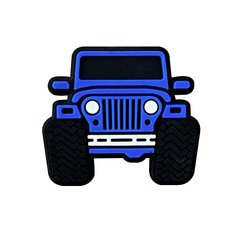 Wholesale 10pcs Car Silicone Beads Focal Beads DIY Accessories ACC-BDS-WDX072