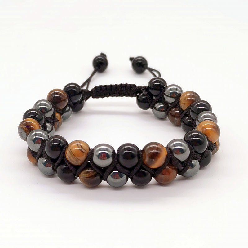Wholesale natural Tiger Eye agate stone bracelet