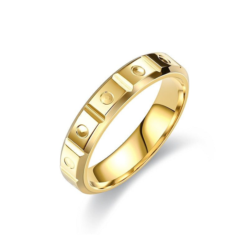 Wholesale Titanium Steel Couple Ring