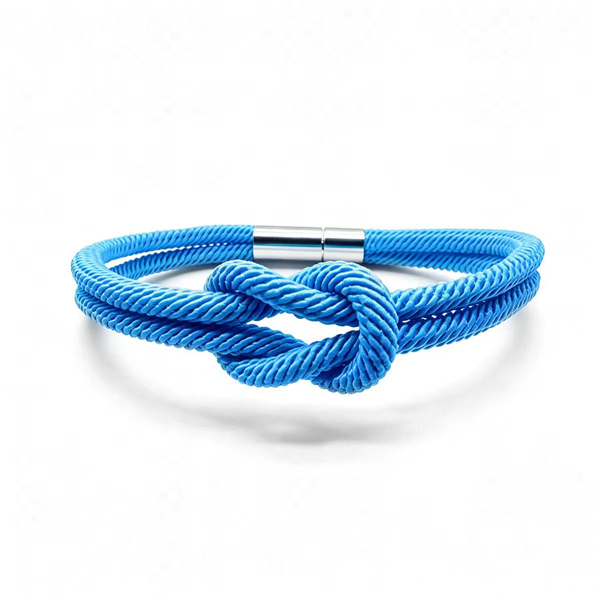 Wholesale Trendy 8 Knot Milan Rope Bracelet Handwoven Adjustable Unisex Couple Style Black Boutique Resale