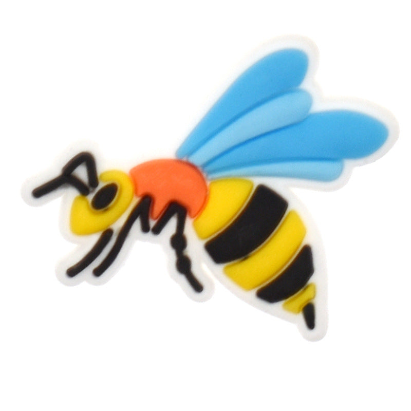 Wholesale Random 100pcs Farm Theme Cartoon Shoes Accessories Shoes Charms ACC-SC-RYY050