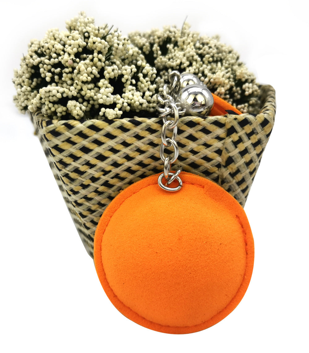 Wholesale flannel hot diamond basketball keychain