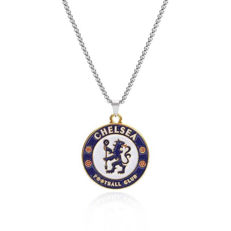 Wholesale Double Sided Pendant Zinc Alloy Necklace ACC-NE-Teguang003