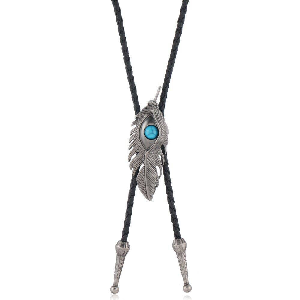 Wholesale Vintage Eagle Turquoise Long Sweater Chain