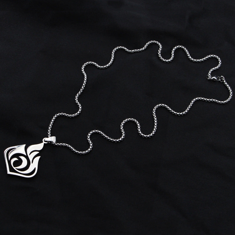 Wholesale God's Eye Titanium Steel Non-Fade Necklace