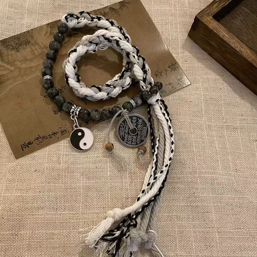 Wholesale Twin Tai Chi Mountain Ghost Money Bracelet ACC-BT-Niqi001