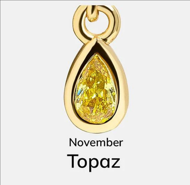 Wholesale twelve birthstone twelve constellation English letter necklace