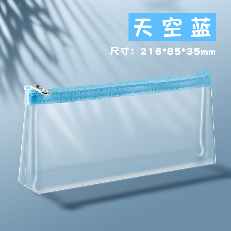 Wholesale Back to School transparent large capacity pencil case