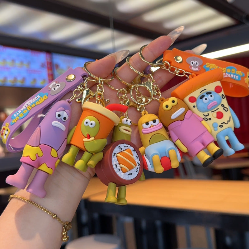 Wholesale PVC Cartoon Bikini Bottom Keychain - Car Key Accessory,  Bag Charm,  Gift for Wedding or Everyday Use