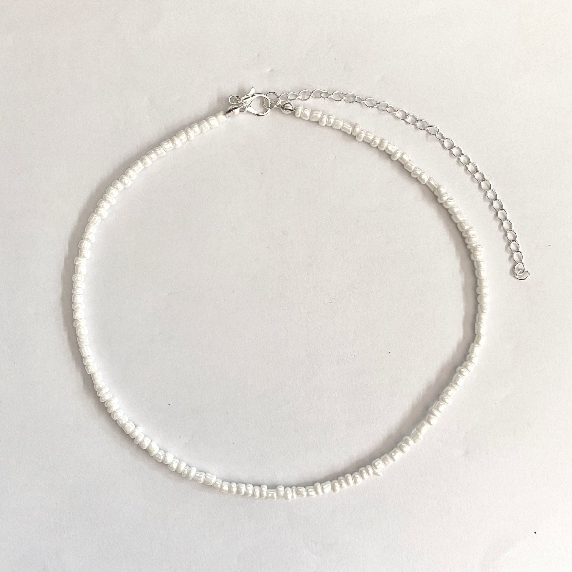 Wholesale  Bohemian Short  Handmade Color Rice Bead Necklace