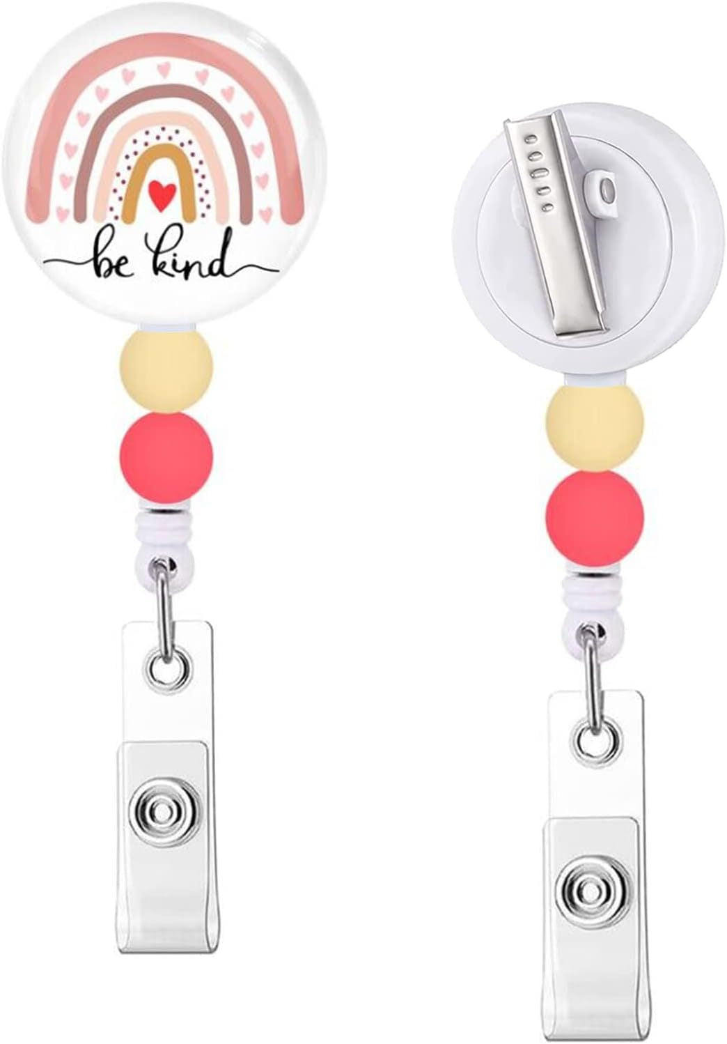 Wholesale Rainbow Devil Eyes Autism Badge Scroll Retractable Keychain Badge Reels ACC-KC-ChiHai009