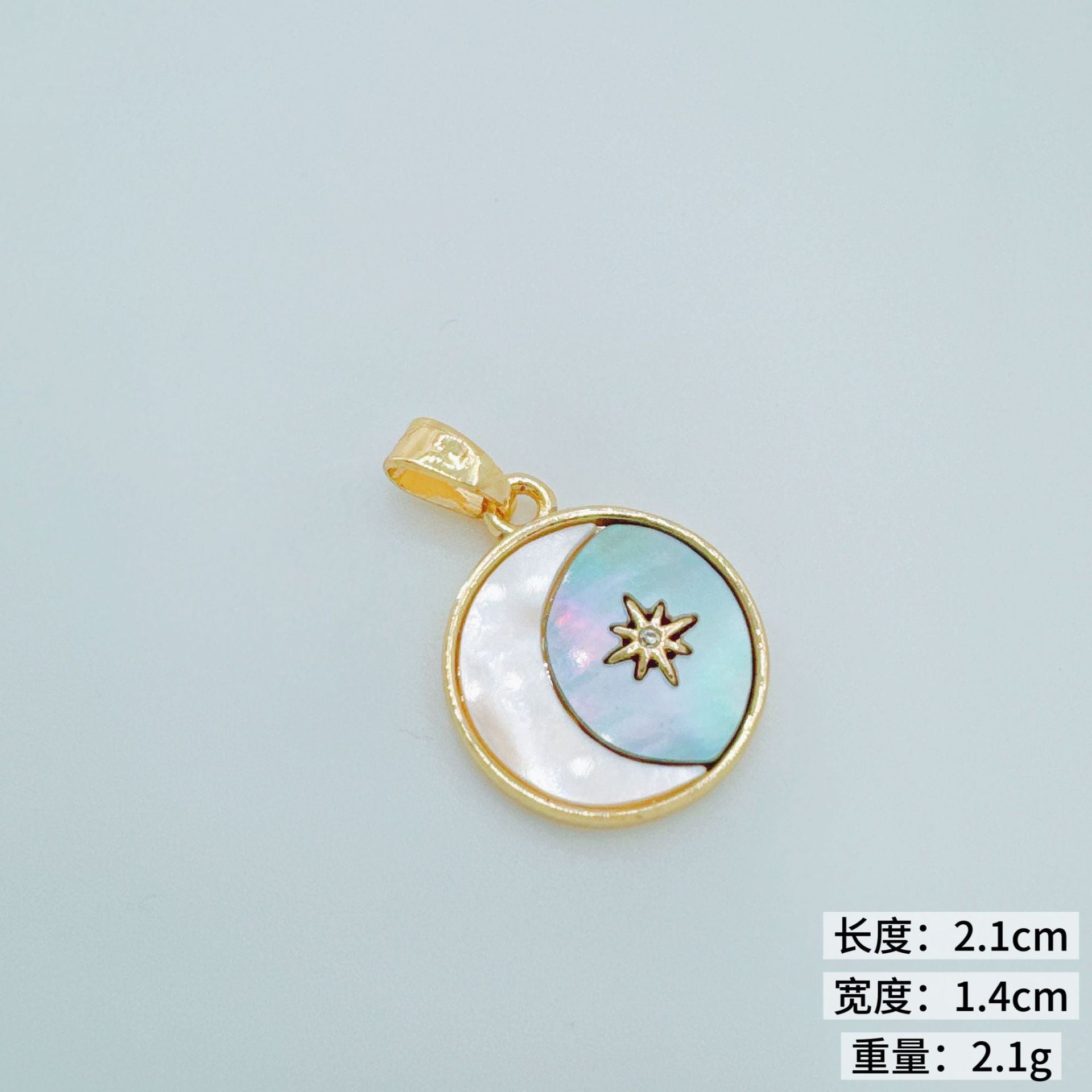 Wholesale Gold Plated Copper Pendant Necklace Japanese Korean Style Fashion Jewelry Accessory Gift