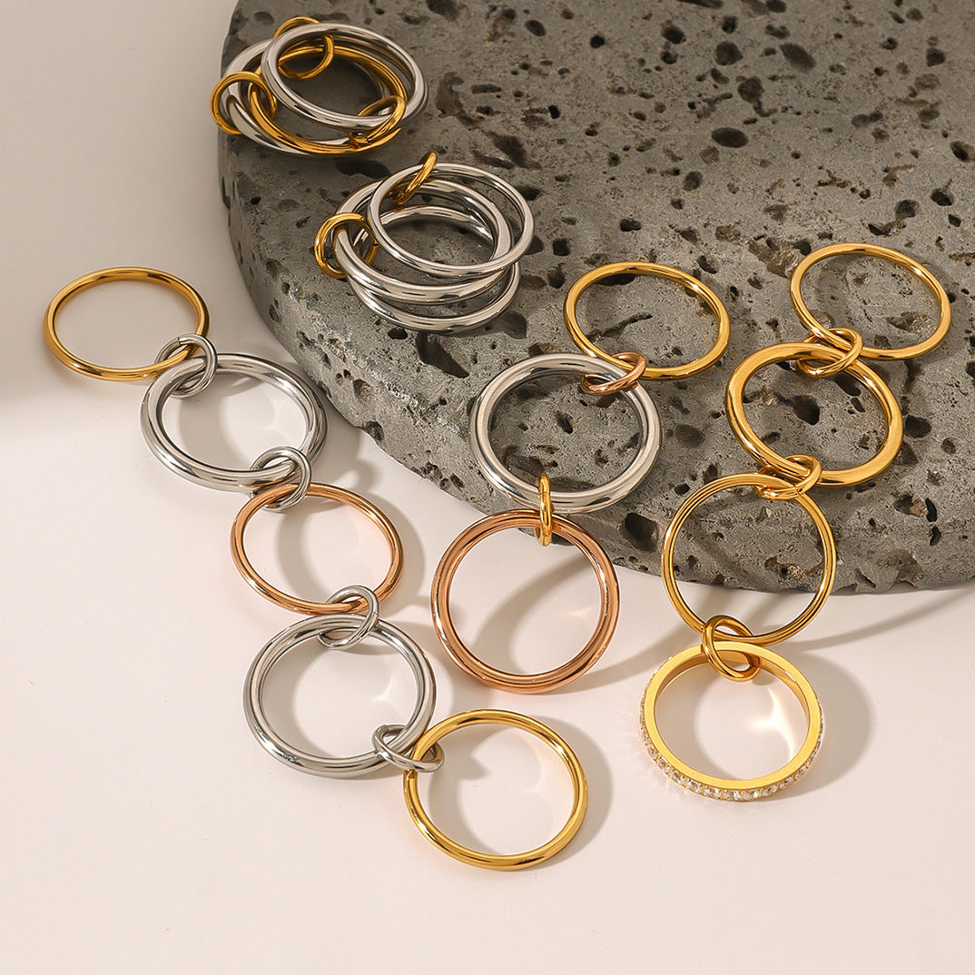 Wholesale Stainless Steel Stacking Rings