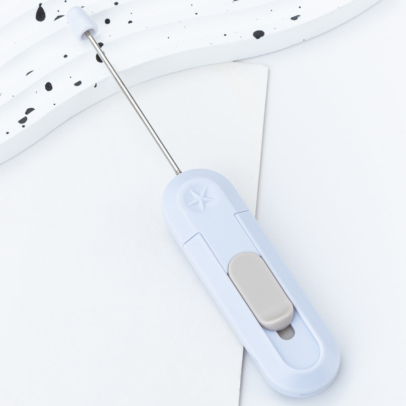 Wholesale DIY Beadable Mini Art Knife Portable Small Express Unboxing Knife Cute Design Open Envelope Office Paper Cutting Art Knife