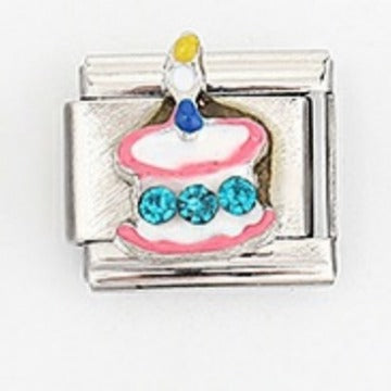 Wholesale Italian Style Modular Hamburger Charm Bracelet Stainless Steel Electroplated Unisex Gift