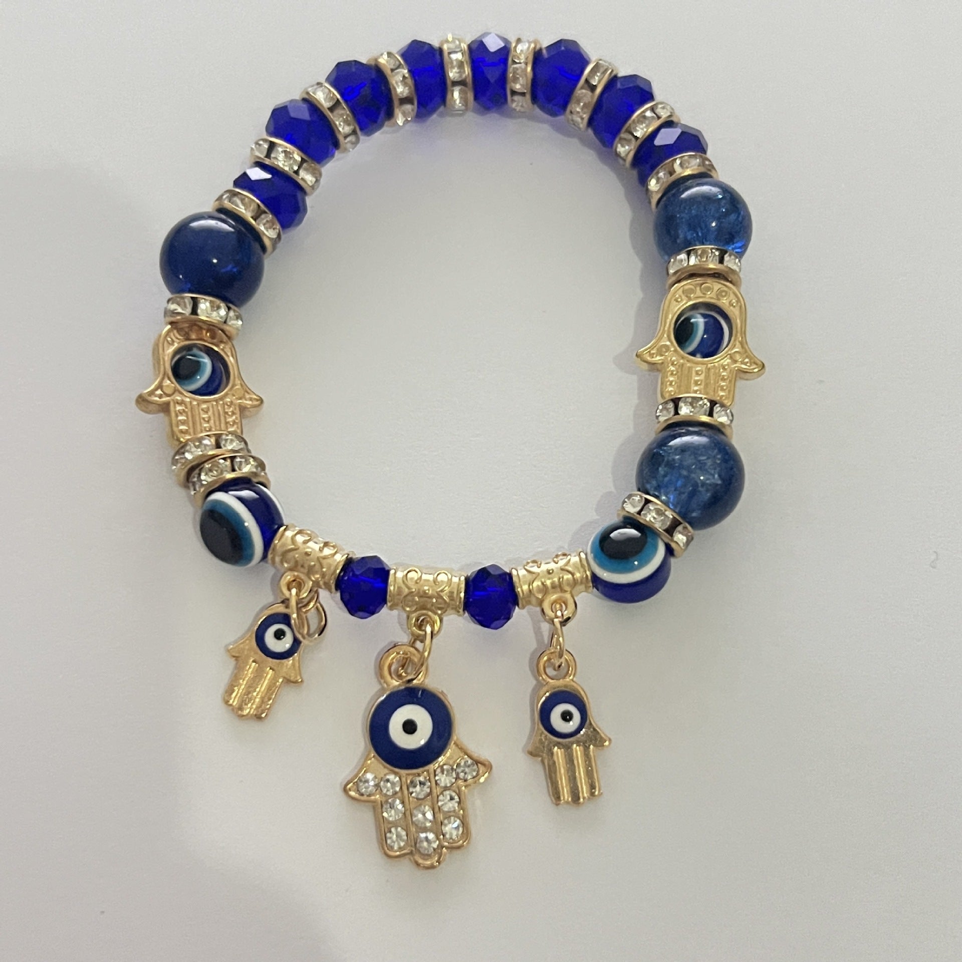 Wholesale Turquoise Evil Eye Cross Bracelet