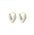Wholesale alloy light luxury heart earrings