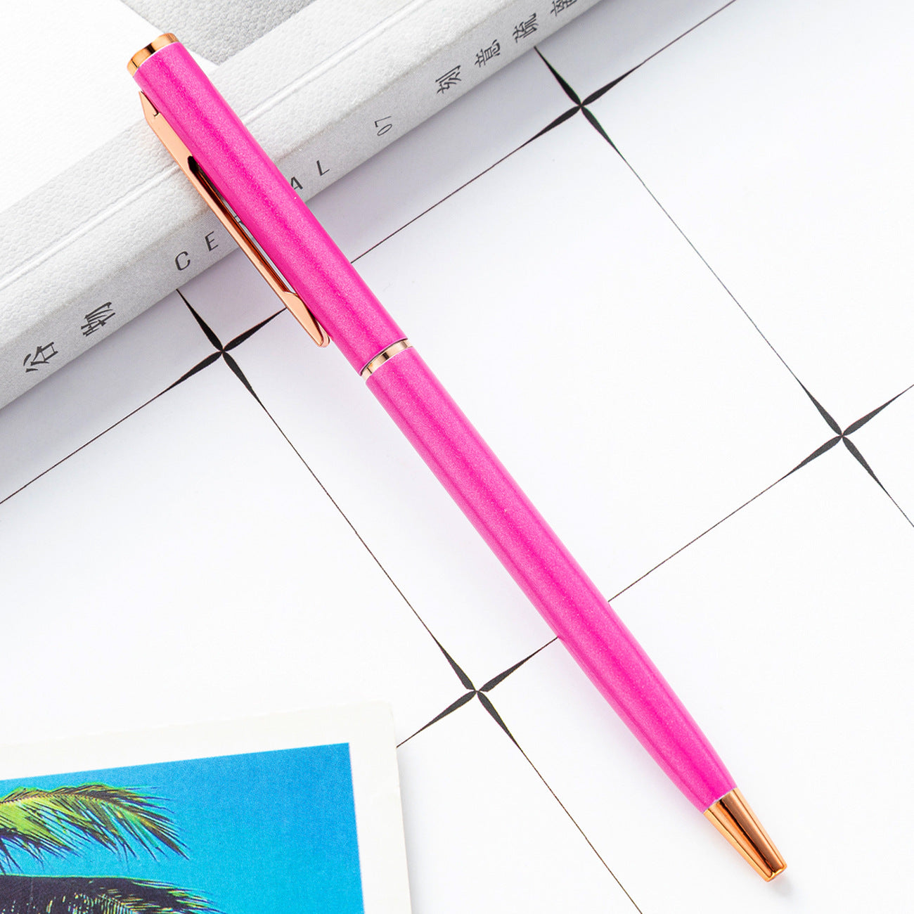 Wholesale Back to School Flat Head  multi-color pen ballpoint pen