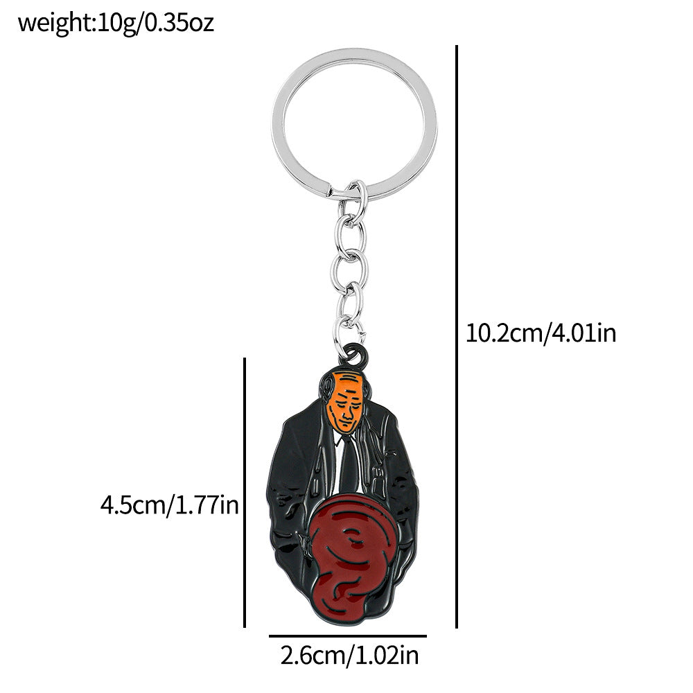 Wholesale Movie and TV Drama Office Peripheral Mask Keychain ACC-KC-Boshuo002