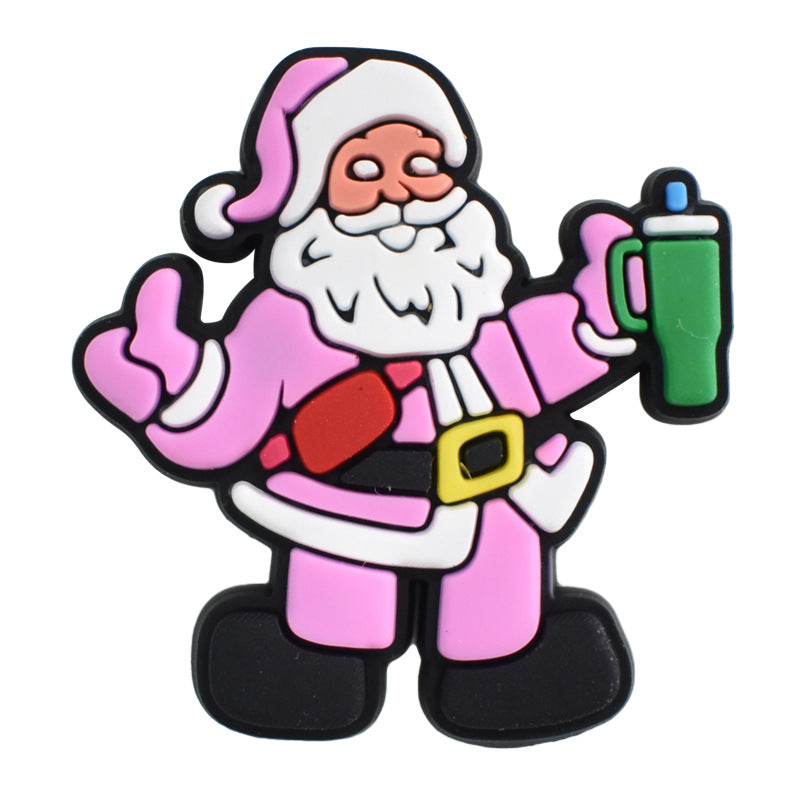 Wholesale Random 100pcs Cartoon Christmas Series Shoes Accessories Shoes Charms