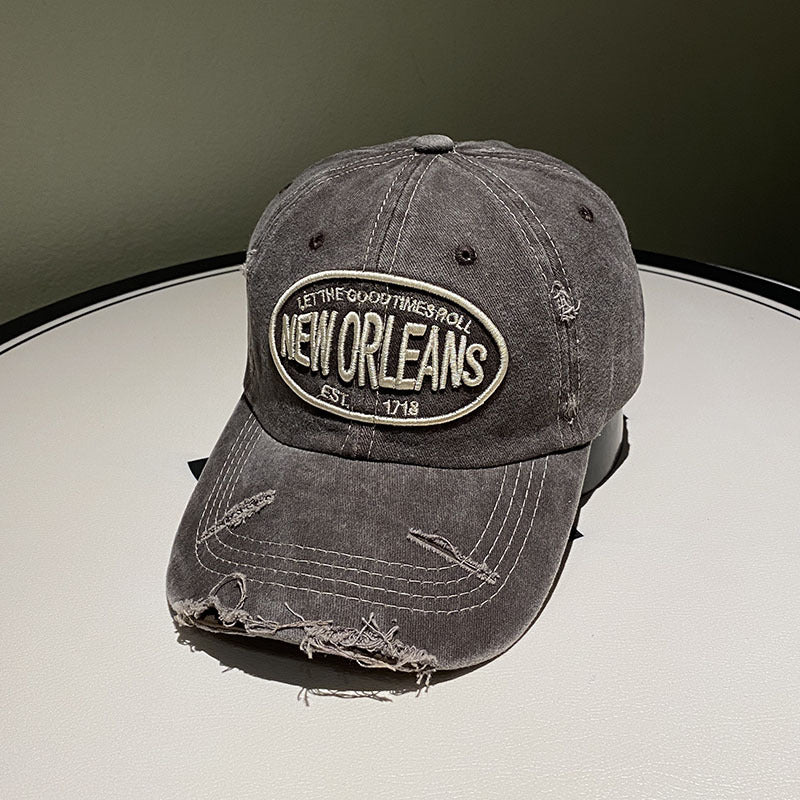 Wholesale  Letter Embroidered Cap Vintage  Baseball Cap