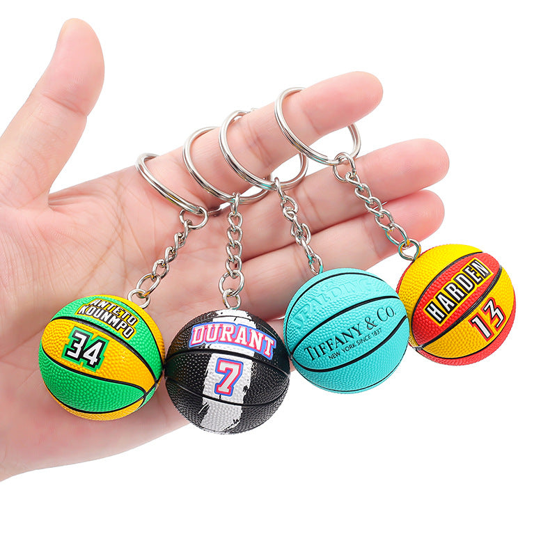 Wholesale Letter Basketball Creative Keychain ACC-KC-Teguang004
