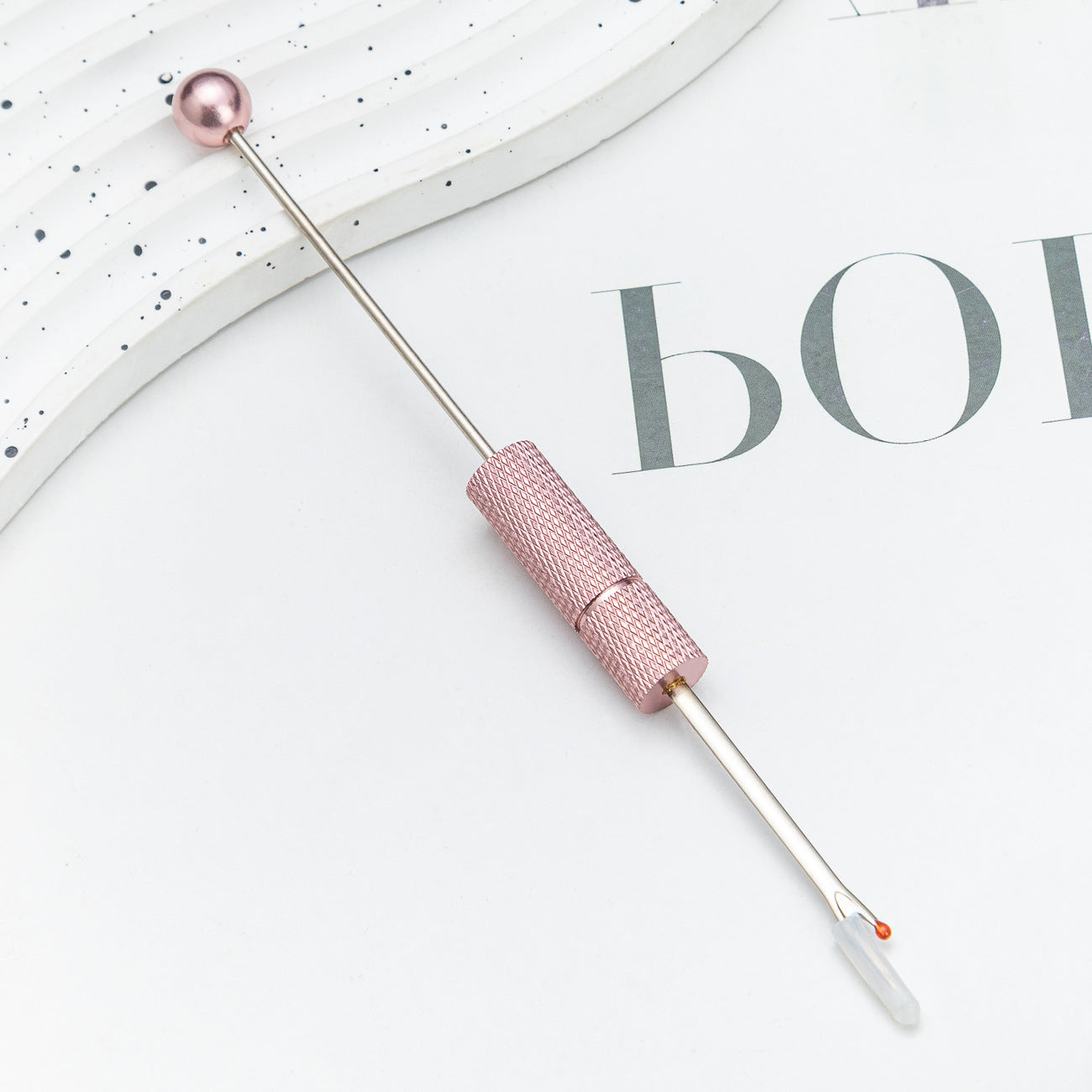 Wholesale Beadable Seam Rippers Metal Household Seam Ripper Portable Thread Pick-up Needle Sewing Tools ACC-SR-HuaH001