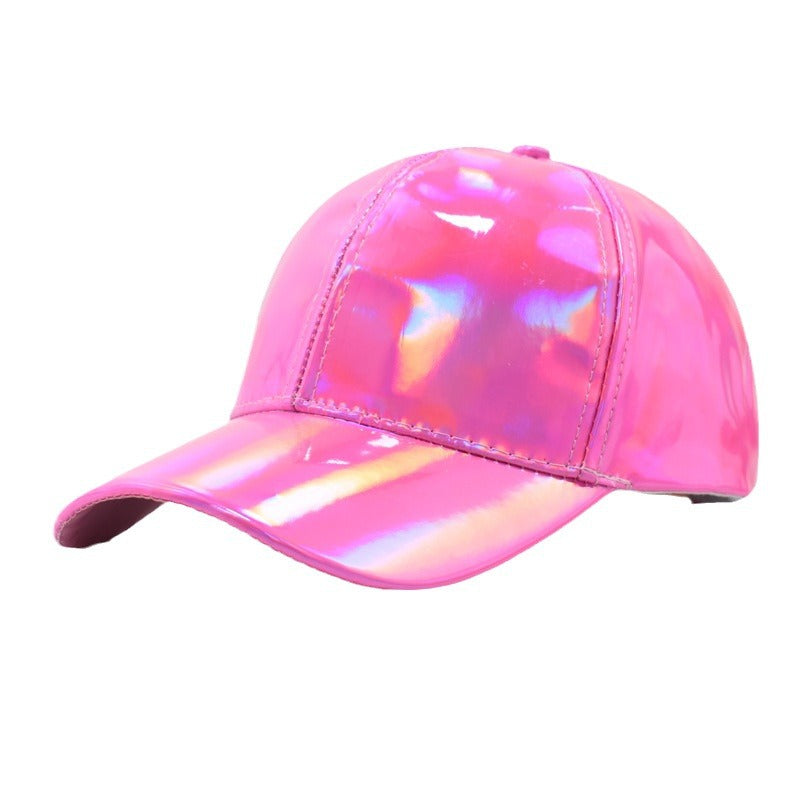 Wholesale PU Leather Hat Colorful Baseball Cap ACC-HT-Xiny009