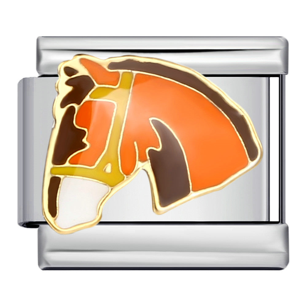 Wholesale 5pcs Italian Charm Bracelet 9mm DIY Splicing Cute Creative Stainless Steel Composable Bracelet