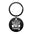 Wholesale Halloween keychain pendant stainless steel laser engraved round keychain
