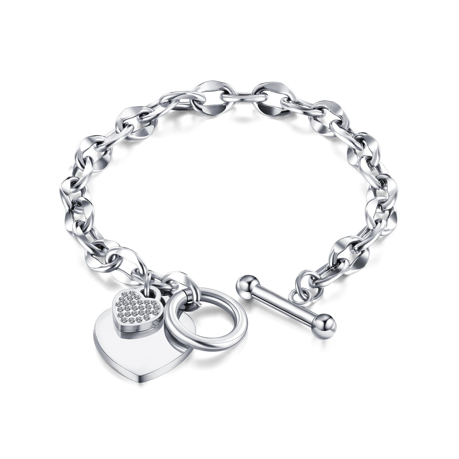 Wholesale Love Titanium Steel Bracelets ACC-BT-GJ009