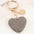 Wholesale diamond heart keychain