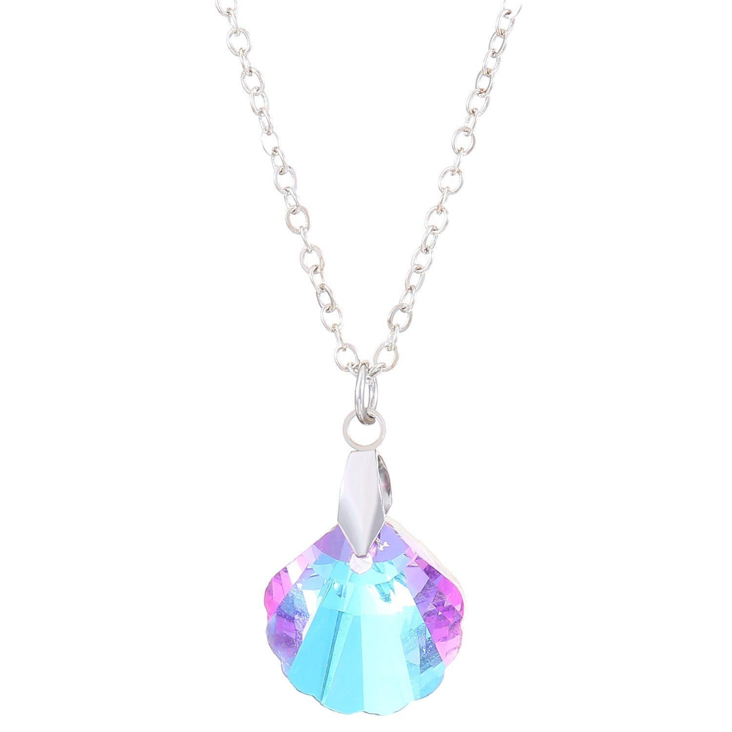 Wholesale Blue Wave Sun Drop Pendant Necklaces ACC-NE-ChengJing003
