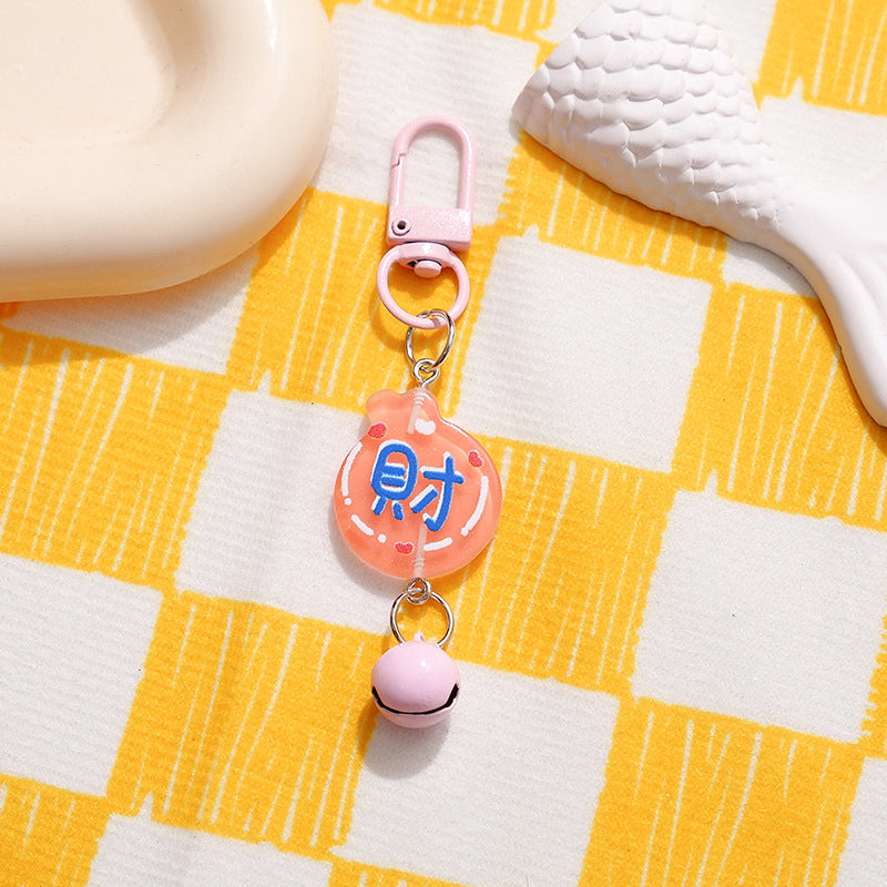 Wholesale Acrylic Festive Blessing Plaque Bag Charm Decorative Accessory for Resale