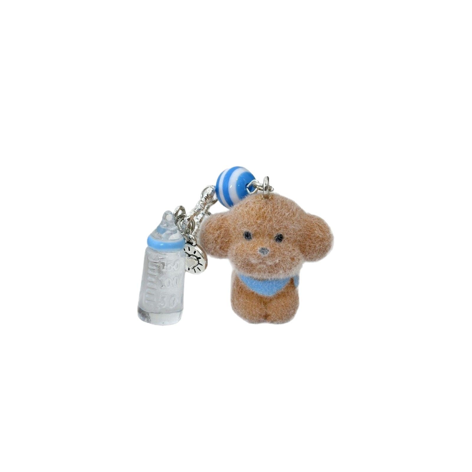 Wholesale Flocking Koala  Pendant Keychain