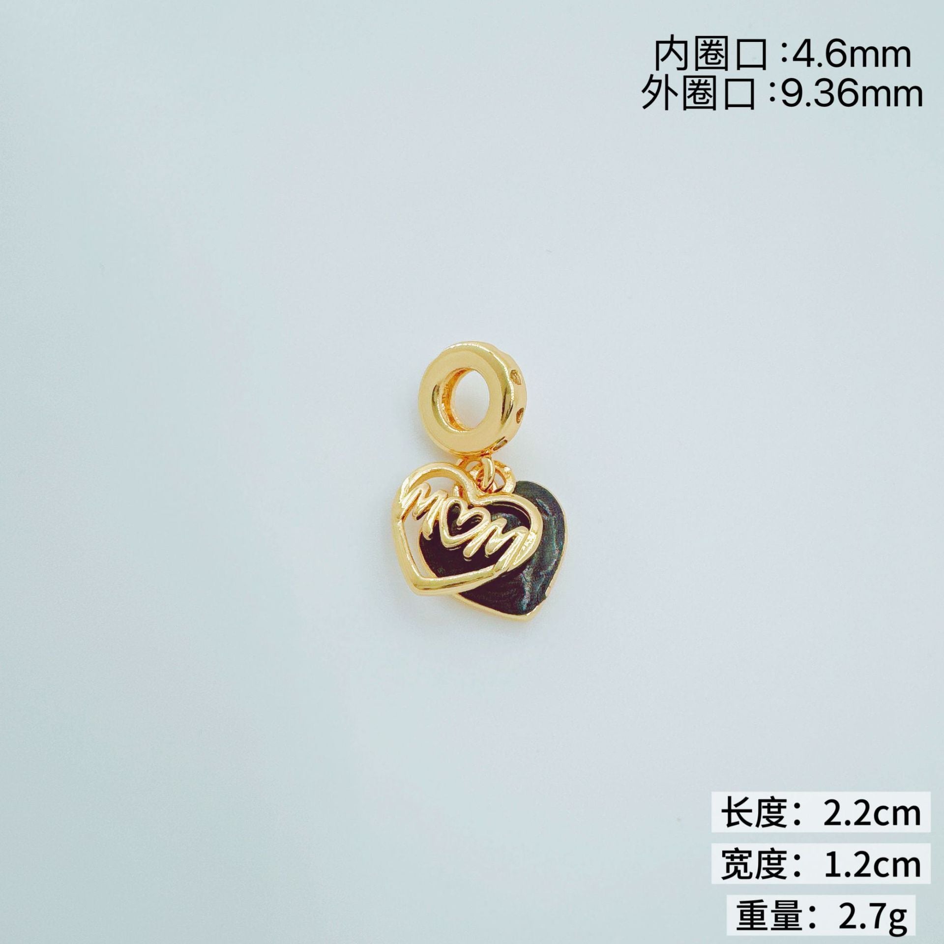 Wholesale European Style Clover Cross Pendant Necklace