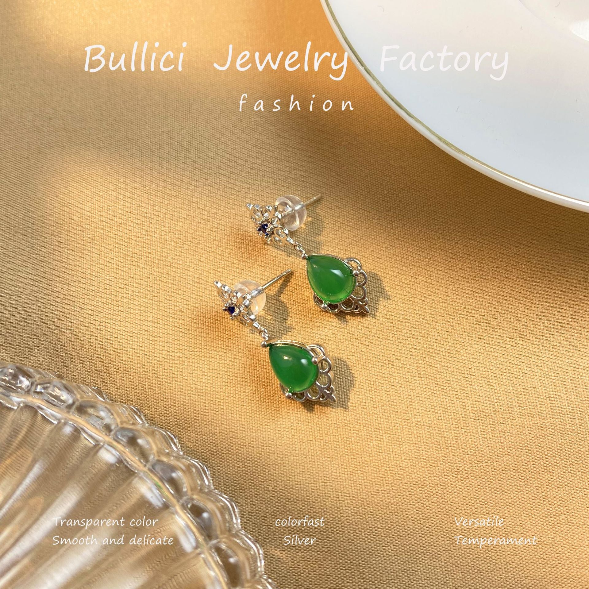 Wholesale  Light Luxury New Style S925 Sterling Silver Earrings