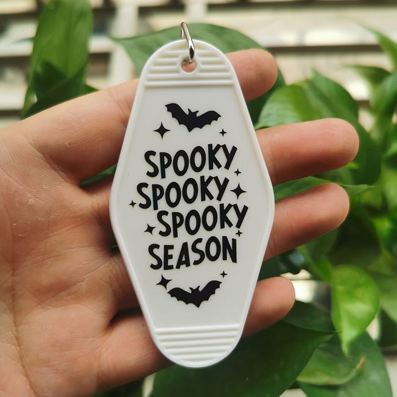 Wholesale Halloween Hotel Plastic Keychains ACC-KC-MeiXin004